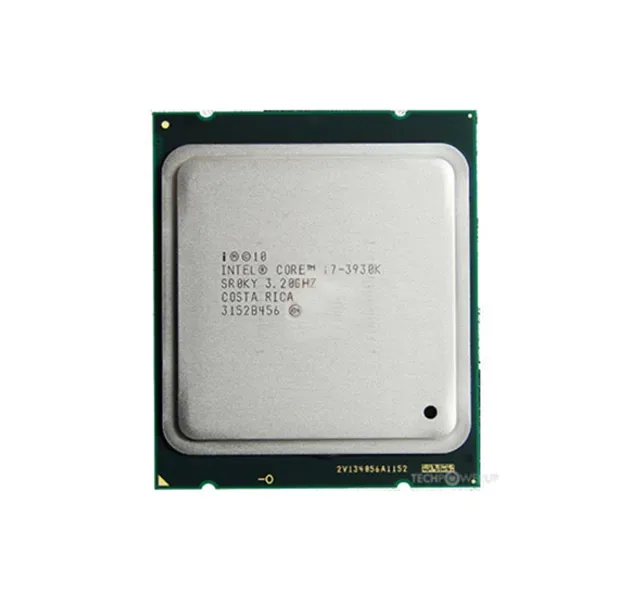 I7-3930K - Intel Core 6-Core 3.20GHz 5GT/s DMI2 12MB L3 Cache Socket LGA2011 Processor