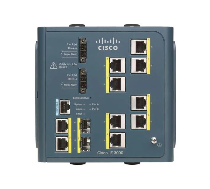 IE-3000-8TC-E-RF - IE-3000-8TC-E Cisco Layer-2 Network Switch