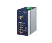 IGS-4215-4P4T2S - Planet 4 x Ports 10/100/1000Base-T PoE+ + 4 x Ports 10/100/1000Base-T + 2 x Ports 100/1000Base-X SFP Layer 2 Managed Network Switch