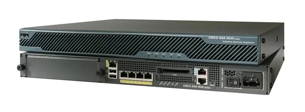 ING2619 - Cisco ASA 5540 Adaptive Security Appliance Bundle 1 x 10/100Base-TX , 4 x 1000Base-T 1 x CompactFlash (CF) Card , 1 x SSM