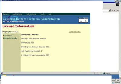IPCX-3YPRE-SEAT25 - Cisco IPCC Express v.3.5 Premium License 25 Seat