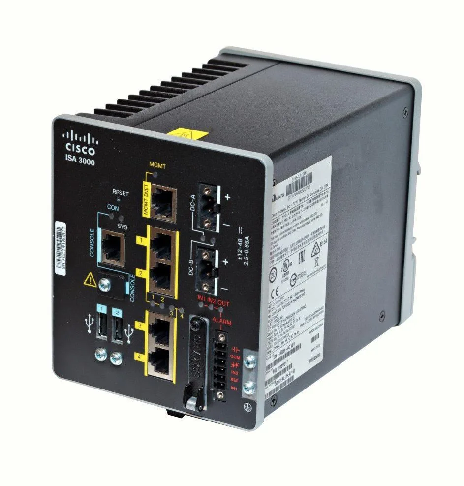 ISA-3000-2C2F-K9 - Cisco Industrial Security Firewall Appliance