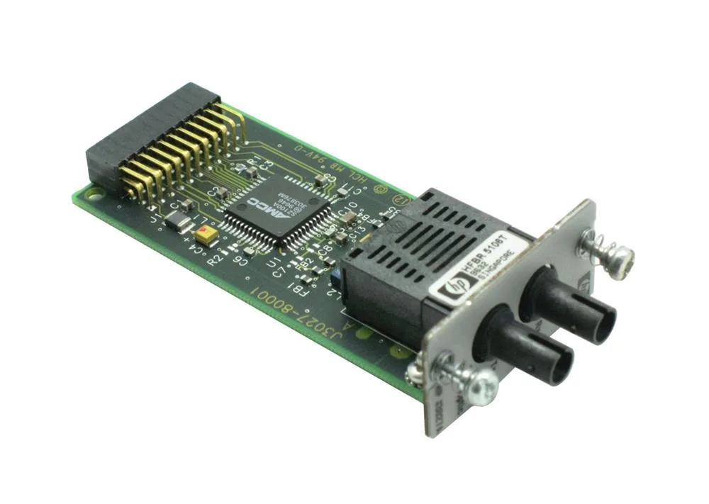 J302780001 - HP 100VG Multi-Mode Fibre-Optic ST Connector Plug-in Communication Transceiver Module