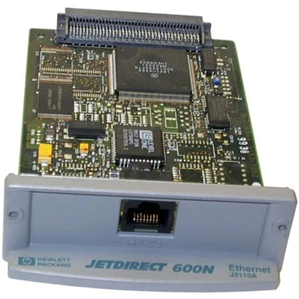 J3110A - HP JetDirect 600N EIO Fast Ethernet 10Base-T Internal Print Server RJ-45 Connector