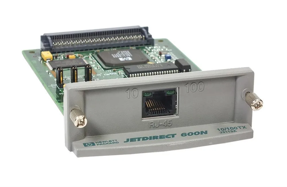 J3113-60001 - HP JetDirect 600N EIO Fast Ethernet 10/100Base-T Internal Print Server