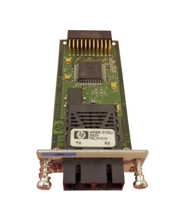 J3193-80002 - HP Advance Stack 100Mbps 100Base-FX Fibre-Optic SC Connector Transceiver Module