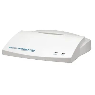 J3258B - HP Jetdirect 170x Single Port Ethernet External Print Server