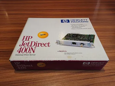 HP J4106A#ABA JetDirect 400n 10Base-T LAN Ethernet Print Server