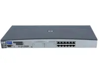 J4817-69101 - HP ProCurve 2312 12-Ports 10/100Base-TX + 2-Ports SFP (mini-GBIC) Slots Fast Ethernet Unmanaged Switch