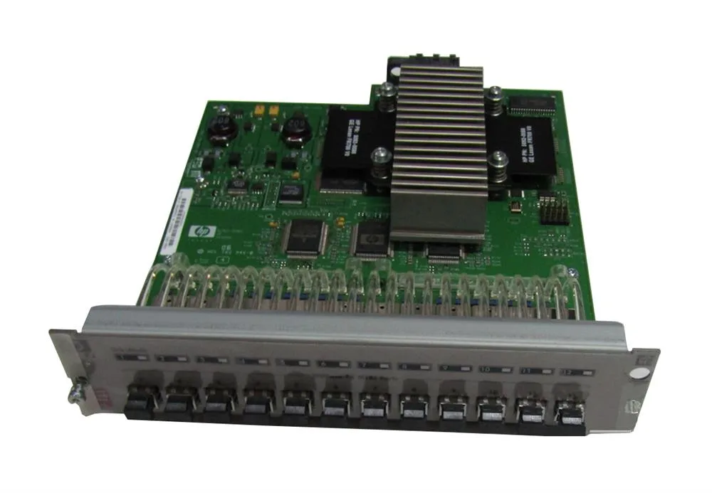 HP J4852A#ABA ProCurve Switch 5372XL 12-Ports Ethernet 100Base-FX IEEE 802.3U MTRJ Module