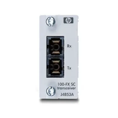 J4853A - HP ProCurve 100Mb/s 100Base-FX Multi-Mode Fiber 2km 1300nm SC Connector Fast Ethernet Transceiver Module