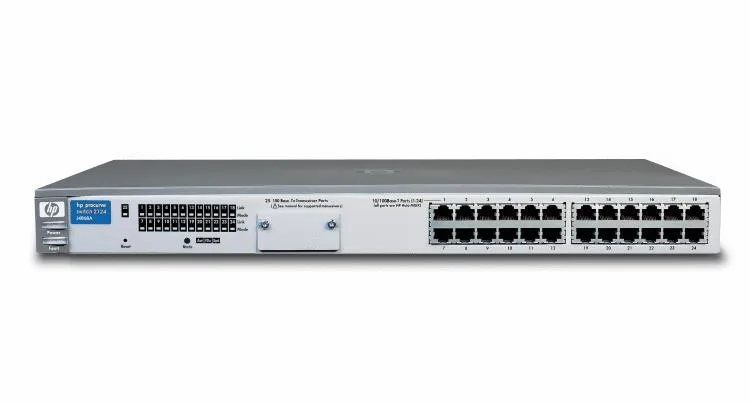 HP J4868A#ABA 2915-8G-PoE 8xPorts 10/100/1000Base-T with 2x SFP 2x Uplink Managed Stackable Gigabit Ethernet Switch Module