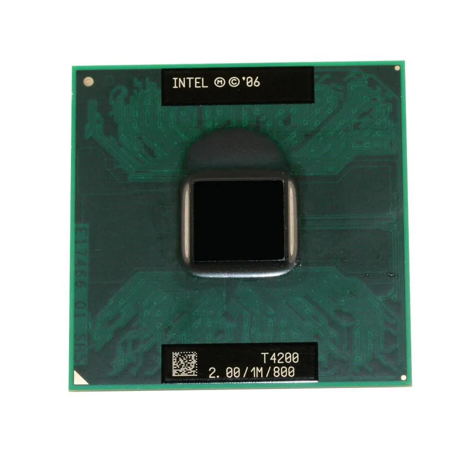 J662N - Dell 2.00GHz 800MHz FSB 1MB L2 Cache Socket PGA478 Intel Pentium T4200 2-Core Processor