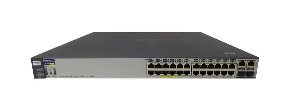 HP J8164A#ACD ProCurve 2626-PWR 24 x 10/100Base-TX + 2 x 10/100/1000Base-T Layer-2 Managed Stackable Gigabit Ethernet Network Switch