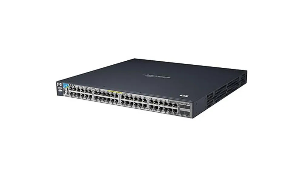 HP J8692A#ABG 2915-8G-PoE 8xPorts 10/100/1000Base-T with 2x SFP 2x Uplink Managed Stackable Gigabit Ethernet Switch