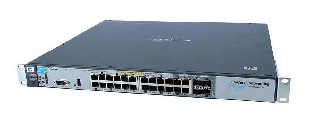 J8692A-RF - HP 2915-8G-PoE 8xPorts 10/100/1000Base-T with 2x SFP 2x Uplink Managed Stackable Gigabit Ethernet Switch