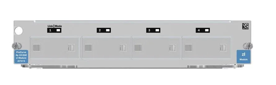 HP J8707A#ABB ProCurve 5400zl 4xPort 10Gbase-X2 XFP Local Connection Module (LCM) 10Gigabit Switch Expansion Module