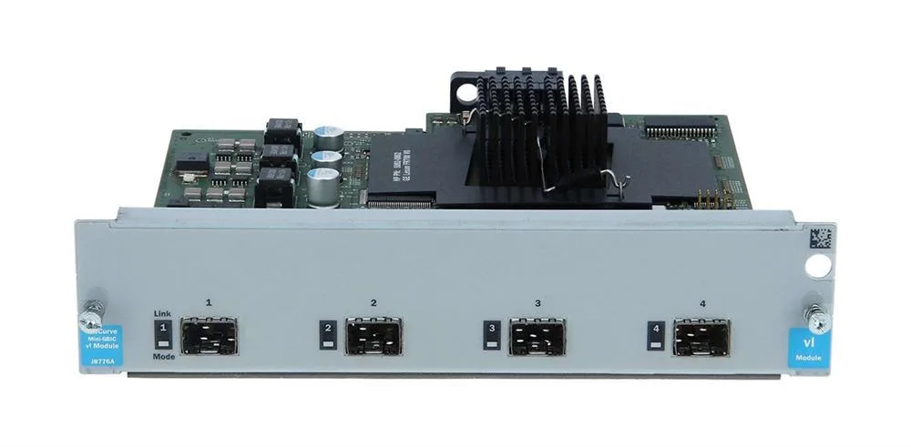 HP J8776A#ABA ProCurve Switch vl 4 x Ports 10/100/1000Base-T + 4 x SFP (mini-GBIC) Layer-3 Managed Gigabit Ethernet Network Switch Expansion Module