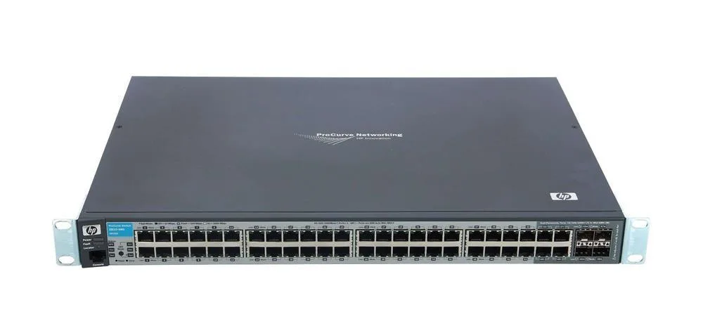 HP J9022A#ABA Procurve 2810-48G 48xPort 10/100/1000Base-T LAN + 4 x SFP (Mini-GBIC) Layer-2 Managed Gigabit Ethernet Network Switch