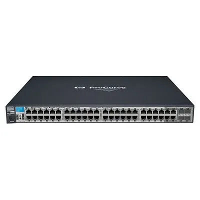 HP J9147-69001 ProCurve 29910 al Series 2910al-48G 44 x RJ-45 Ports 10/100/1000Base-T + 4 x Dual Personality RJ-45/SFP (mini-GBIC) Ports Layer 3 Managed Rack-mountable Stackable Gigabit Ethernet Netwo