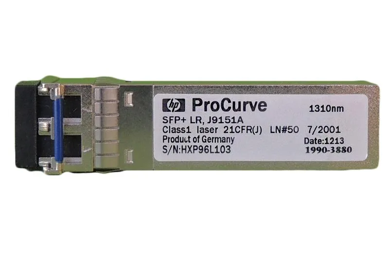 HP J9151A#ABA Procurve X132 10Gb/s 10GBase-LR Single-mode Fiber 10km 1310nm Duplex LC Connector SFP+ Transceiver Module
