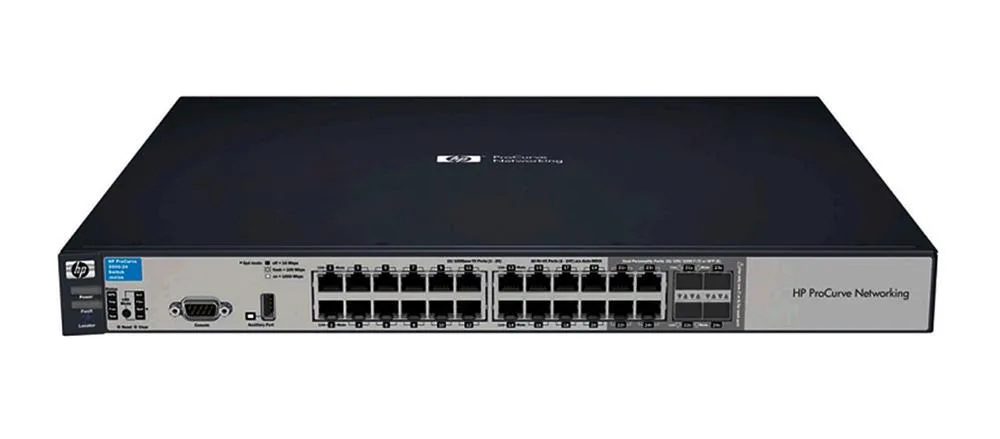 HP J9263AZ ProCurve 6600-24G 24xRJ-45 Ports 10/100/1000Base-T + 4xShared SFP (mini-GBIC) Layer3 Managed Stackable Gigabit Ethernet Switch
