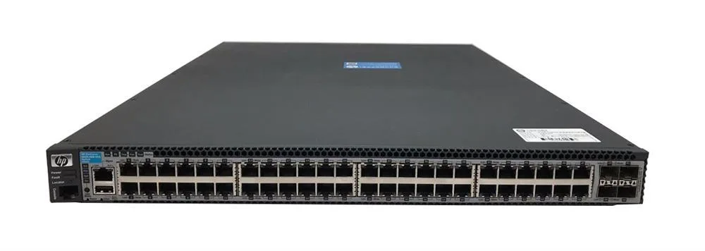 HP J9452A#ABA ProCurve 6600-48G-4XG 48 x Ports 10/100/1000Base-T Gigabit + 4 x SFP+ 10-GbE 10 Gigabit Ethernet Ports Layer 4 Managed Switch
