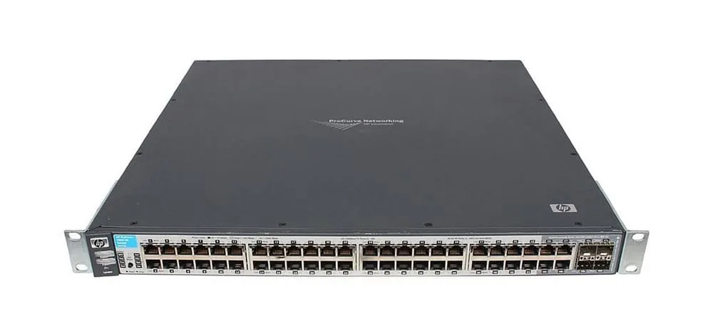 J9472-61001 - HP ProCurve 3500-48, 44-Ports 10/100Base-T, 4-Ports 10/100/1000Base-T, 4 x 1000Base-X SFP (mini-GBIC) Slots Managed Switch