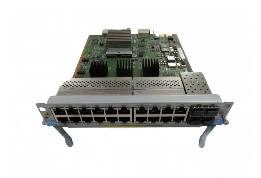 HP J9535A#ABA Procurve PoE+ 20 x Ports 1000Base-T + 4 x SFP (Mini-GBIC) v2 zl Gigabit Ethernet Network Switch Expansion Module