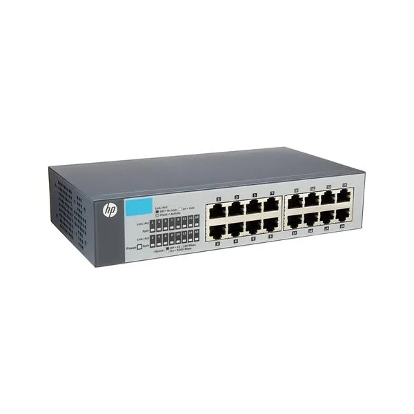 HP J9560A#ABB ProCurve 1410-16G 16 Ports 16 x RJ-45 10/100/1000Base-T Ethernet Switch