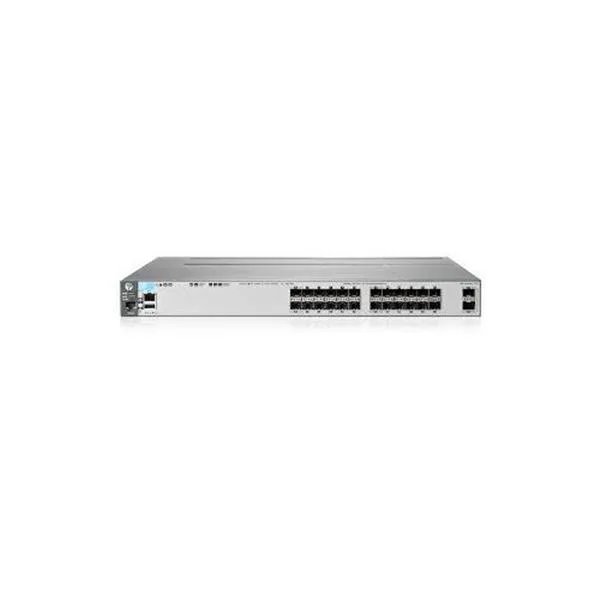 HP J9584A#ACC 3800-24SFP-2SFP+ 24 x Ports 10/100/1000Base-T + 2 x SFP+ + 2 x SFP (mini GBIC) Layer-4 Managed Gigabit Ethernet Network Switch