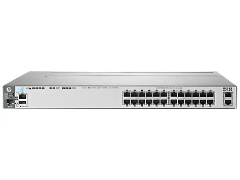 J9585-61101 - HP E3800-24G-2XG 24 x Ports 10/100/1000Base-T + 2 x SFP+ Layer-3 Managed Gigabit Ethernet Network Switch