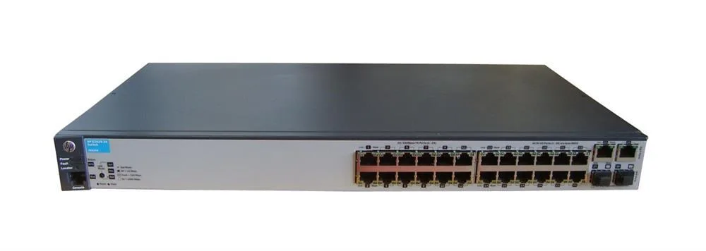 HP J9623A#ABA E2620-24 24 x Ports 100Base-TX + 2 x SFP Layer-3 Managed Network Fast Ethernet Network Switch