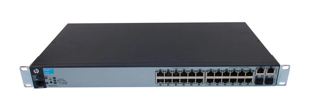 HP J9623A#B2B E2620-24 24 x Ports 100Base-TX + 2 x SFP Layer-3 Managed Network Fast Ethernet Network Switch