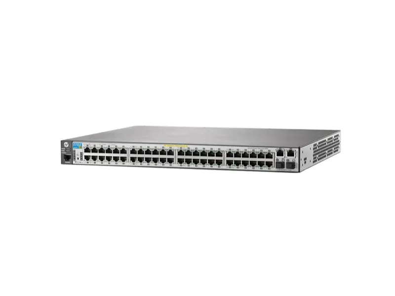 HP J9627A#ABA ProCurve E2620-48-PoE+ 48 x Ports 10/100/1000Base-T + 2 x SFP (mini-GBIC) Layer-3 Managed Gigabit Ethernet Network switch