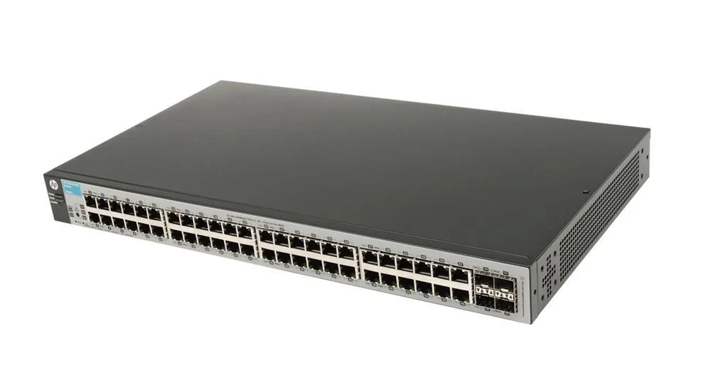 HP J9660A#ABB ProCurve 1810-48G v2 48-Ports 10/100/1000Base-T Gigabit, 4 x SFP (mini-GBIC) Layer 2 Managed Switch