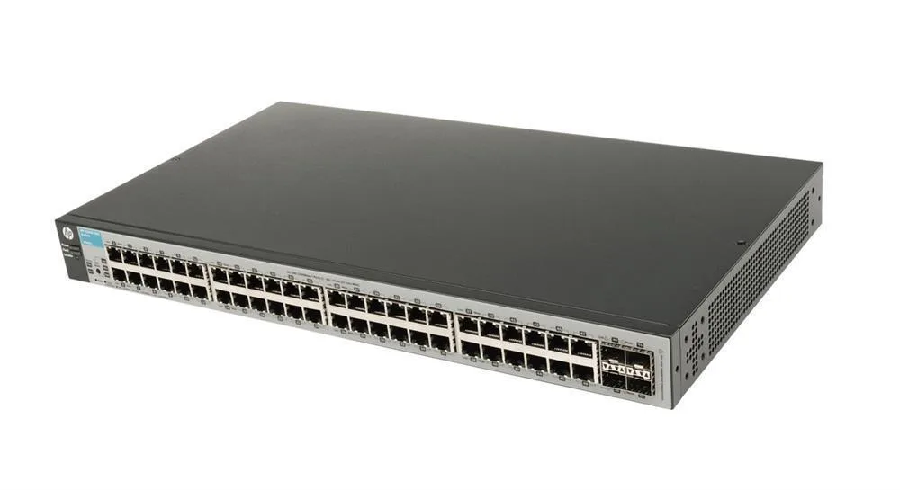 HP J9660AS#ABA ProCurve V1810-48G 48-Ports 10/100/1000Base-T with 4 x Shared SFP Manageable Ethernet Switch