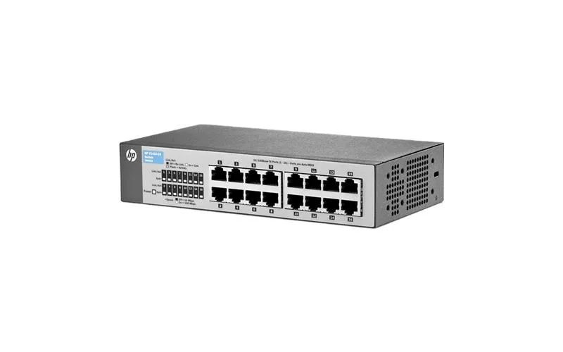 HP J9662A#ACC ProCurve 1410-16 16-Ports 10/100Base-T Unmanaged Fast Ethernet Switch