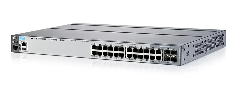 Aruba J9726A#ABA 2920-24G 24 x Ports 10/100/1000Base-T + 4 x SFP Layer-3 Managed Stackable Gigabit Ethernet Network Switch