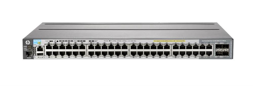 HP J9729A#ABA ProCurve 2920-48G PoE+ 48 x Ports 10/100/1000Base-T + 4 x SFP Layer-3 Managed Stackable Gigabit Ethernet Switch