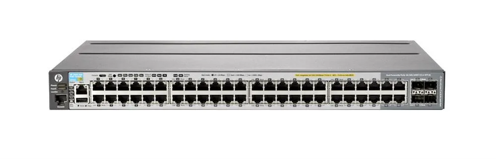 HP J9729A#ABB ProCurve 2920-48G PoE+ 48 x Ports 10/100/1000Base-T + 4 x SFP Layer-3 Managed Stackable Gigabit Ethernet Switch