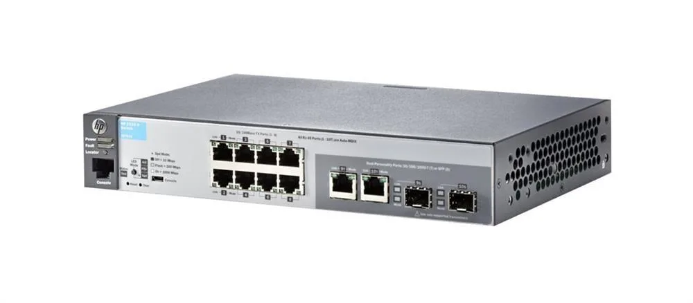 Aruba J9774A#ABA 2530-8G-PoE+ 8 x Ports 10/100/1000Base-T + 2 x SFP Combo Layer-2 Managed Gigabit Ethernet Network Switch