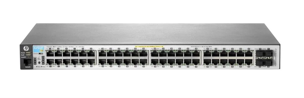 HP J9775A#ACC ProCurve 2530-48G 48 Ports 10/100/1000Base-T 4 x SFP Manageable Rack-mountable Ethernet switch
