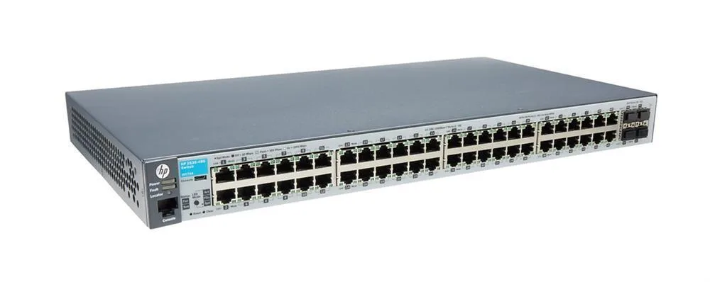 HP J9775AR#ABA ProCurve 2530-48G 48 Ports 10/100/1000Base-T 4 x SFP Manageable Rack-mountable Ethernet switch