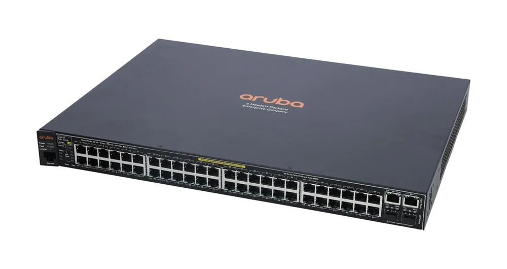 Aruba J9778A#0D1 2530-48-PoE+ 48 x Ports 10/100/1000Base-T + 2 x SFP Layer-2 Managed Gigabit Ethernet Network Switch