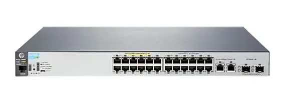 Aruba J9779A#ABA 2530-24-PoE+ 24 x Ports 10/100Base-X + 2 Gigabit SFP Ports & 2 Ethernet Ports Layer 2 Managed Rackmountable Fast Ethernet Switch