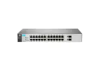 J9803A - HP ProCurve 1810-24G v2 24-Ports 10/100/1000Base-T Gigabit, 2 x SFP (mini-GBIC) Layer 2 Managed Switch