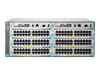 J9821A - Aruba 5406R Zl2 PoE+ 6 x Expansion Slot 10/100/1000Base-T Layer-3 Managed Modular Gigabit Ethernet Network Switch Chassis