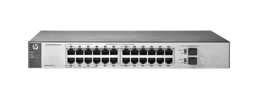 HP J9834AS#ABA PS1810-24G 24 x Ports 10/100/1000Base-T + 2 x SFP Layer-2 Managed Gigabit Ethernet Network Swtich