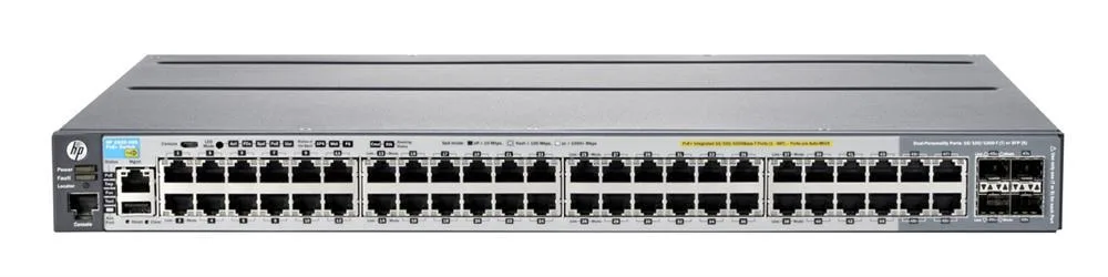HP J9836A#ACC Aruba 2920-48G-POE+ 48 10/100/1000Base-T + 4 Combo Gigabit SFP Ports Layer 3 Stacking Managed Gigabit Ethernet Switch